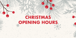 Christmas Opening Hours 2024